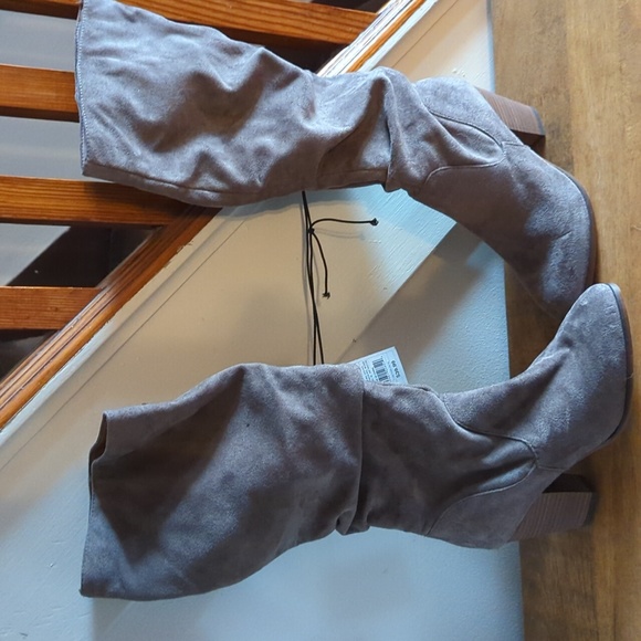 Merona size 7 calf high boots - Picture 6 of 7